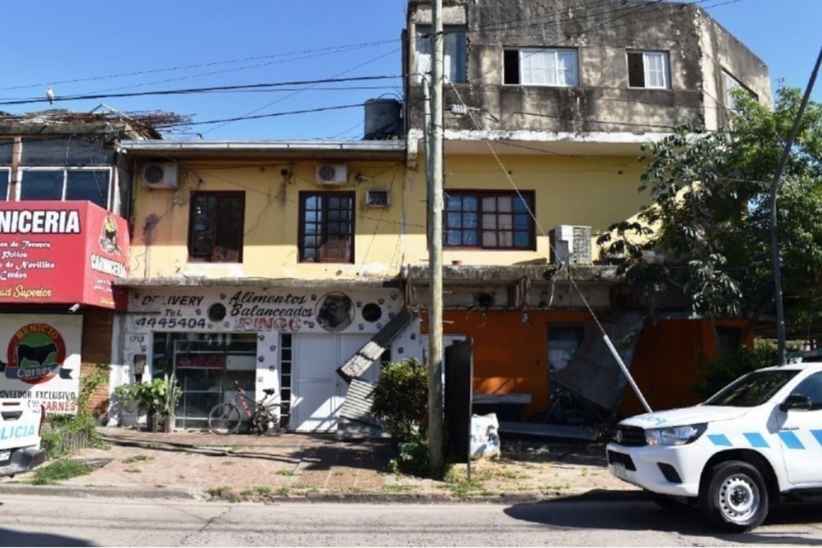 La casa desde donde un hombre arrojó a su hijo de 5 años al vacío, en la ciudad de Formosa