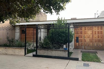 La casa donde ocurrió el crimen