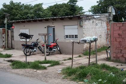 La casa donde ocurrió el brutal homicidio