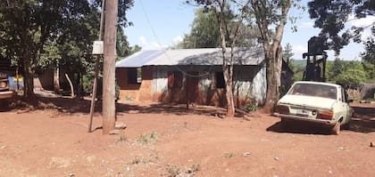 La casa donde ocurrió la tragedia