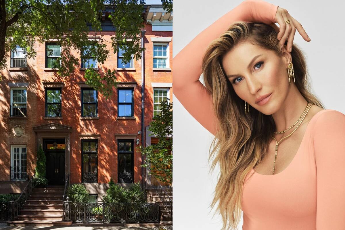 La casa donde vivió Gisele Bündchen se vende por casi 17 millones de dólares (Compass/Instagram @gisele)