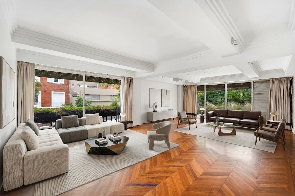 La casa en Barrio Parque fue la última residencia del empresario argentino Franco Macri y padre del expresidente, Mauricio Macri