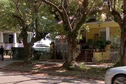 La casa en la que fue encontrada el explosivo sin detonar en Florida