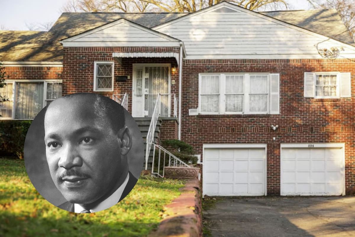 La casa en la que Martin Luther King Jr. pasó sus últimos días permanece abierta al público desde hace cinco años (Nobel Foundation/National Park Foundation)