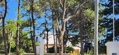 La casa en la que se hospedó la ex presidente Cristina Fernández de Kirchner durante su estadía en Balneario Sauce Grande