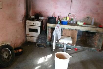 La casa en la que vivía el trabajador