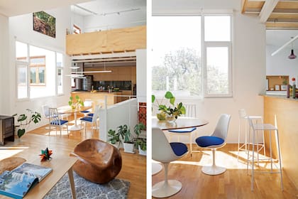 La casa en pleno barrio de Saavedra fue diseñada por la dueña de casa como fruto de la unión estética y sustentable de los clásicos PH