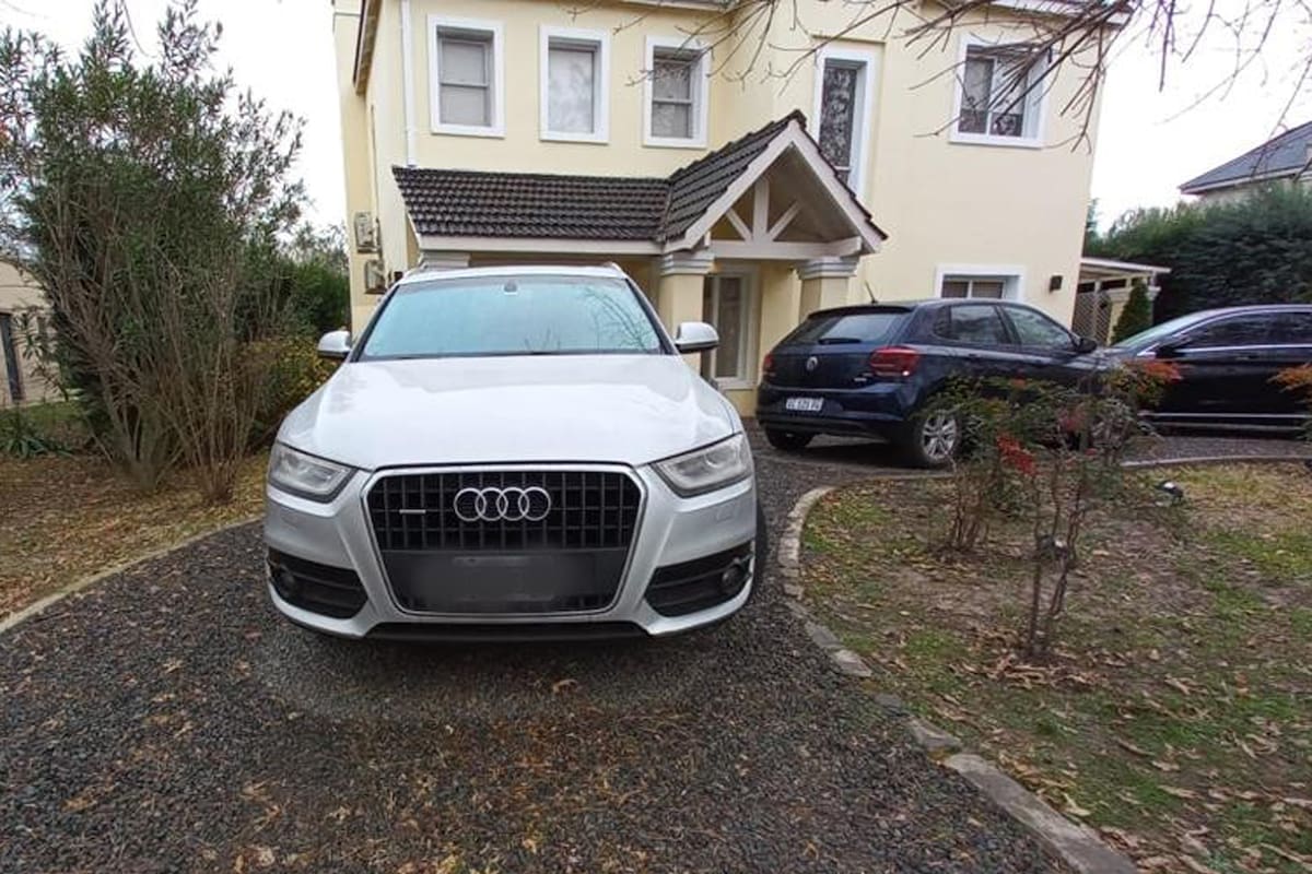 La casa en un club de campo de Pilar donde vivía el sindicado jefe de la banda