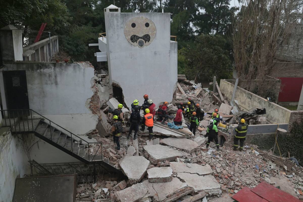 La casa estaba en Superí al 200 y tenía tres plantas