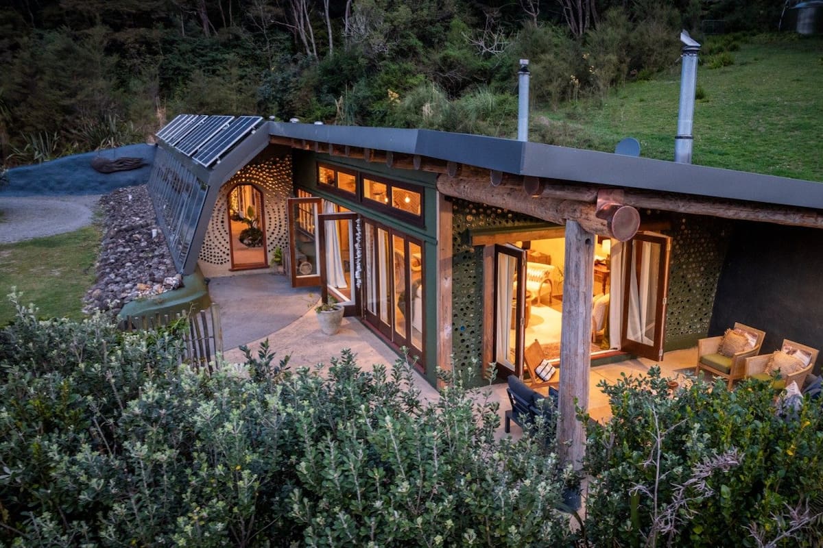 La casa fue construida en el año 2015 por una familia de Nueva Zelanda