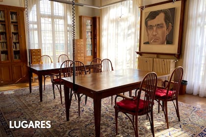 La casa fue creada para alojar estudiantes, investigadores, artistas y profesionales argentinos