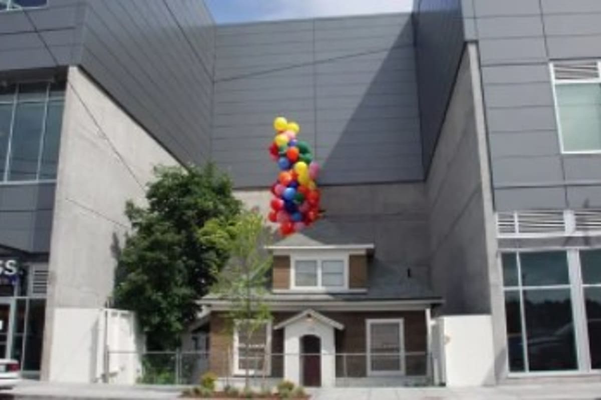 La casa fue utilizada para promocionar una película de Disney.