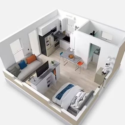 La casa mínima y elegante en la que vive actualmente Elon Musk es una prefabricada instalada en Texas, cerca de la planta de construcción de cohetes de SpaceX