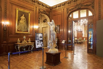La casa-museo recrea los estilos más significativos del arte decorativo y de la decoración europea de los siglos XVIII y XIX