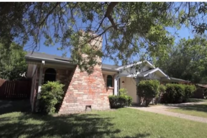 La casa original que llamaron "rancho" los propios propietarios. Imagen: HGTV