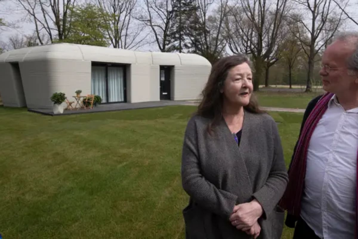 La casa parece un bungalow