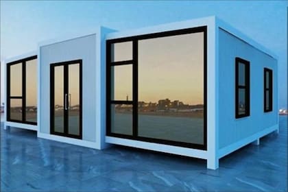 La casa prefabricada que se vende a menos de US$10.000 puede ser personalizada por los compradores en EE.UU.