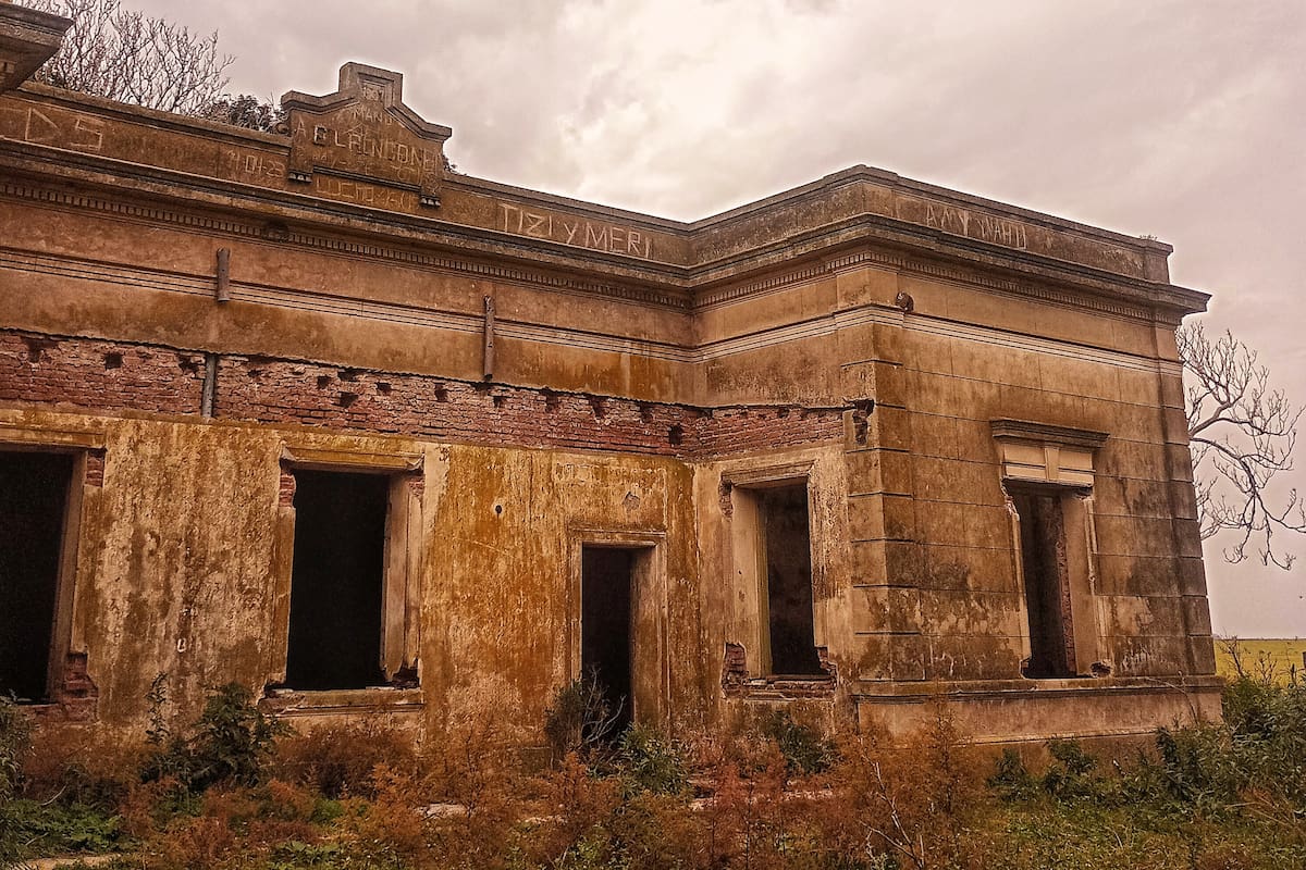 La casa principal del casco de El Rincón, de 1907 (Crédito: Micaela García)