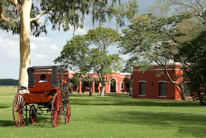 La casa principal y el paisajes, espacios para obnubilarse.