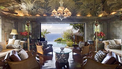 La casa que David Bowie tenía en la isla caribeña de Mustique, destino vacacional de aristócratas y estrellas de rock que ahora se puede alquilar por 35.000 euros durante una semana