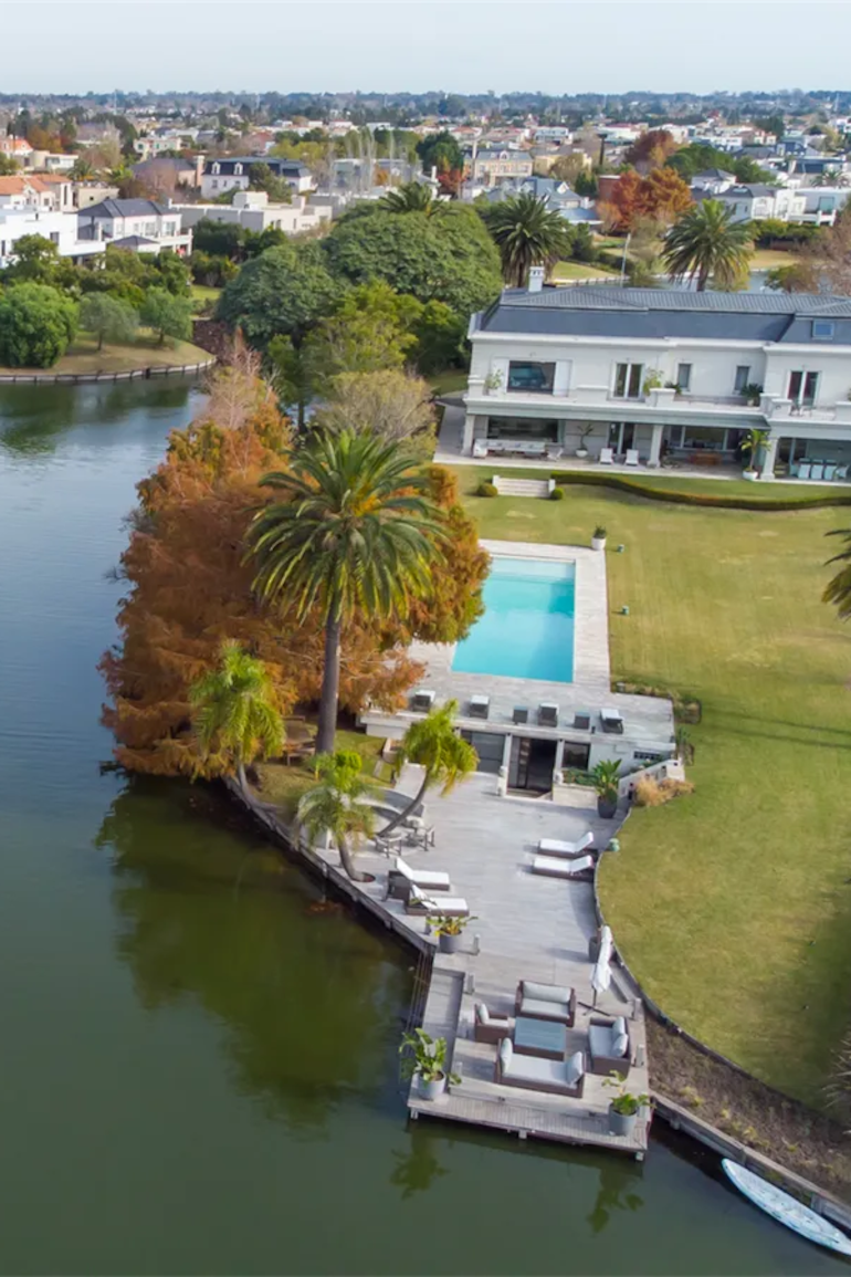 La casa que Lionel Messi y Antonela Roccuzzo ocuparon en La Isla
