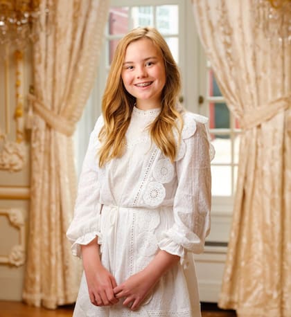 La casa real reveló que la princesa Ariane tiene como hobbies dibujar, tocar el piano, andar a caballo y jugar al hockey (Foto: Instagram @koninklijkhuis)