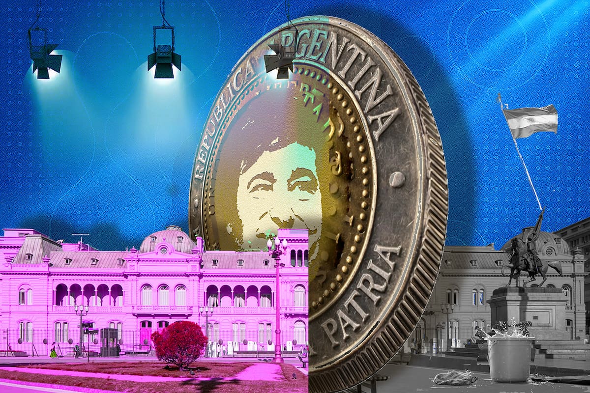 La Casa Rosada, con grietas