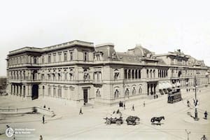 La Casa Rosada en 1910.