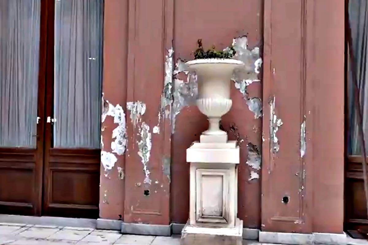 La Casa Rosada, entre la desidia y el abandono