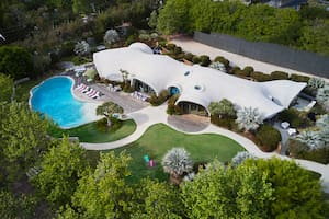 La casa sustentable de Robert Downey Jr. en Malibú que se creó con un método "inflable"