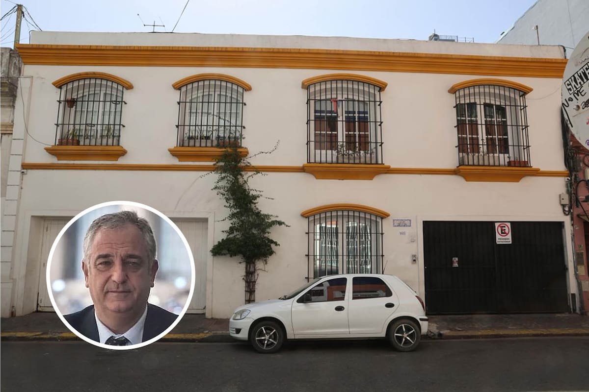 La casa ubicada en Defensa 1368, San Telmo, que pertenece a Miguel Ángel Calvete