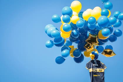 La casaca azul y oro recorrió 106 kilómetros desde el estadio Alberto J. Armando