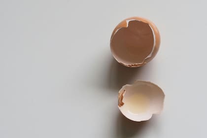 La cáscara de huevo no debe sumarse en el aceite para preparar otras comidas, según los especialistas (imagen ilustrativa)