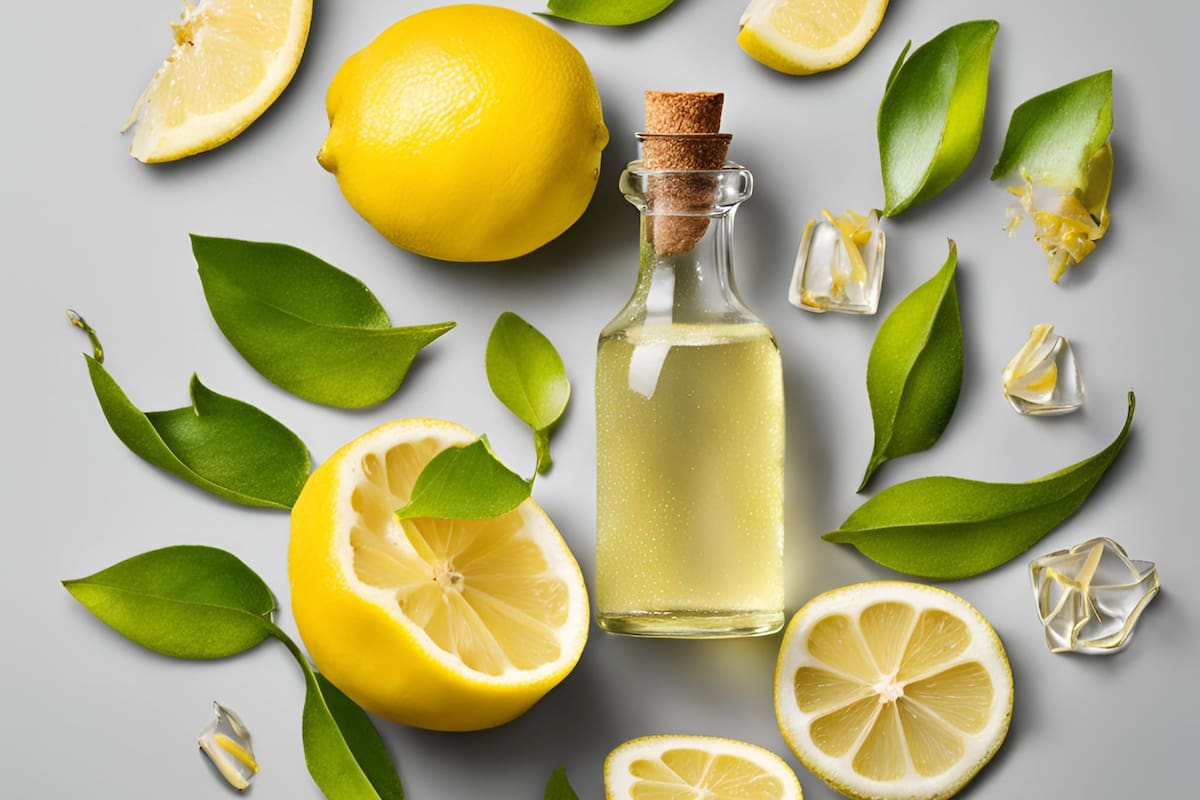 La cáscara del limón y el vinagre actúan como un desengrasante natural (imagen ilustrativa)