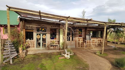 La casita de Chocolate, en Pueblo Edén, Uruguay