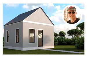 La “casita” elegida por el fundador y CEO de Tesla Motor Company y SpaceX tiene un costo de 50.000 dólares y se arma en una tarde
