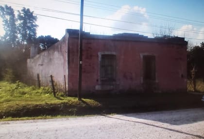 la casona histórica abandonada, donde luego abrieron Chizza