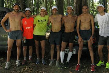 La Castofia en la Laguna de los Padres, a unos km de Mar del Plata, su lugar para correr