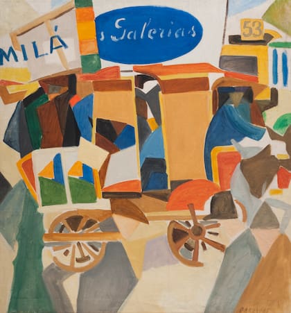 La Catalana tren de caballos, 1918, Coleección MNAV