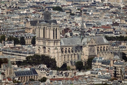 La catedral de Notre Dame está ubicada en la isla de Cité