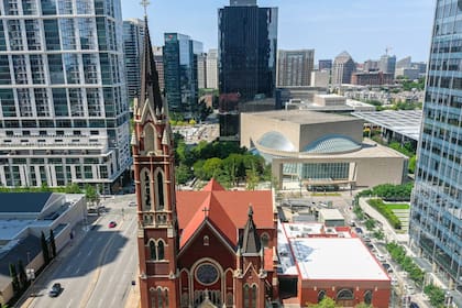 La Catedral Santuario de Guadalupe en Dallas, Texas.