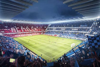 La Catedrale de Milán, durante un clásico con Inter de local - Imagen digitalizada