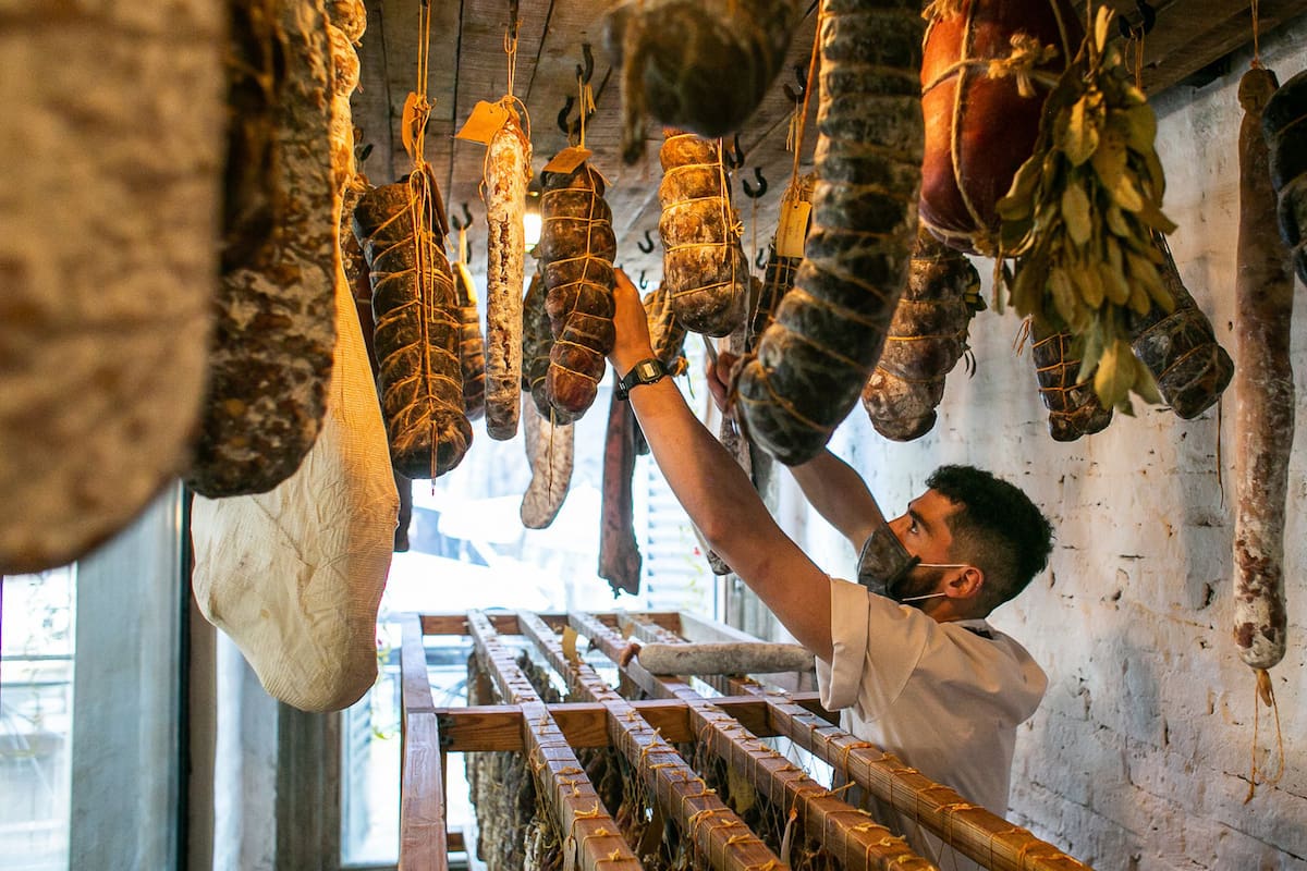 La cava de El Preferido de Palermo, por dentro