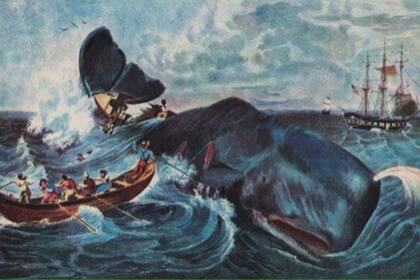 La caza de ballenas era un negocio muy lucrativo en el siglo XIX, cuando se usaba el aceite de cachalote para encender las lámparas y para hacer velas y jabón