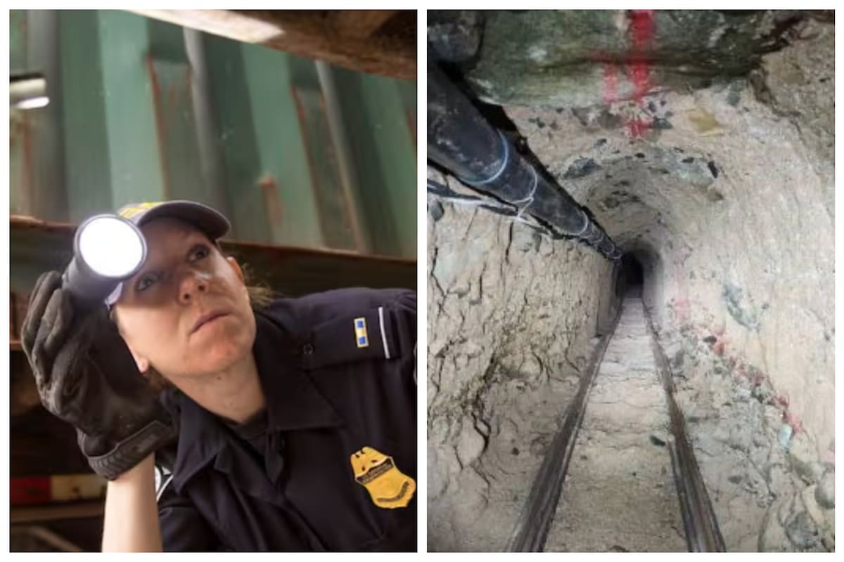 La CBP descubrió un sofisticado túnel usado para el contrabando de drogas que unía Tijuana con Otay Mesa, en California
