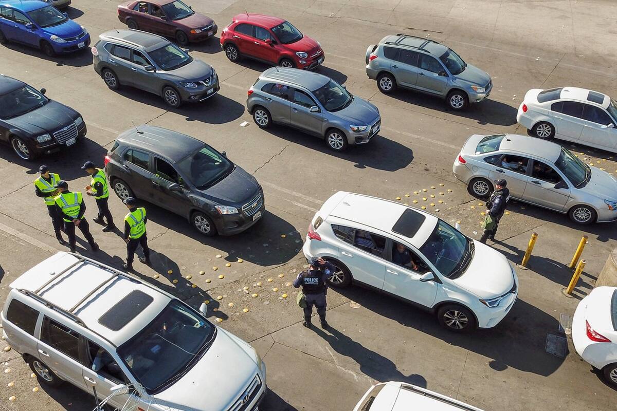La CBP detendrá temporalmente todo el tráfico vehicular y de autobuses comerciales en dirección norte y sur