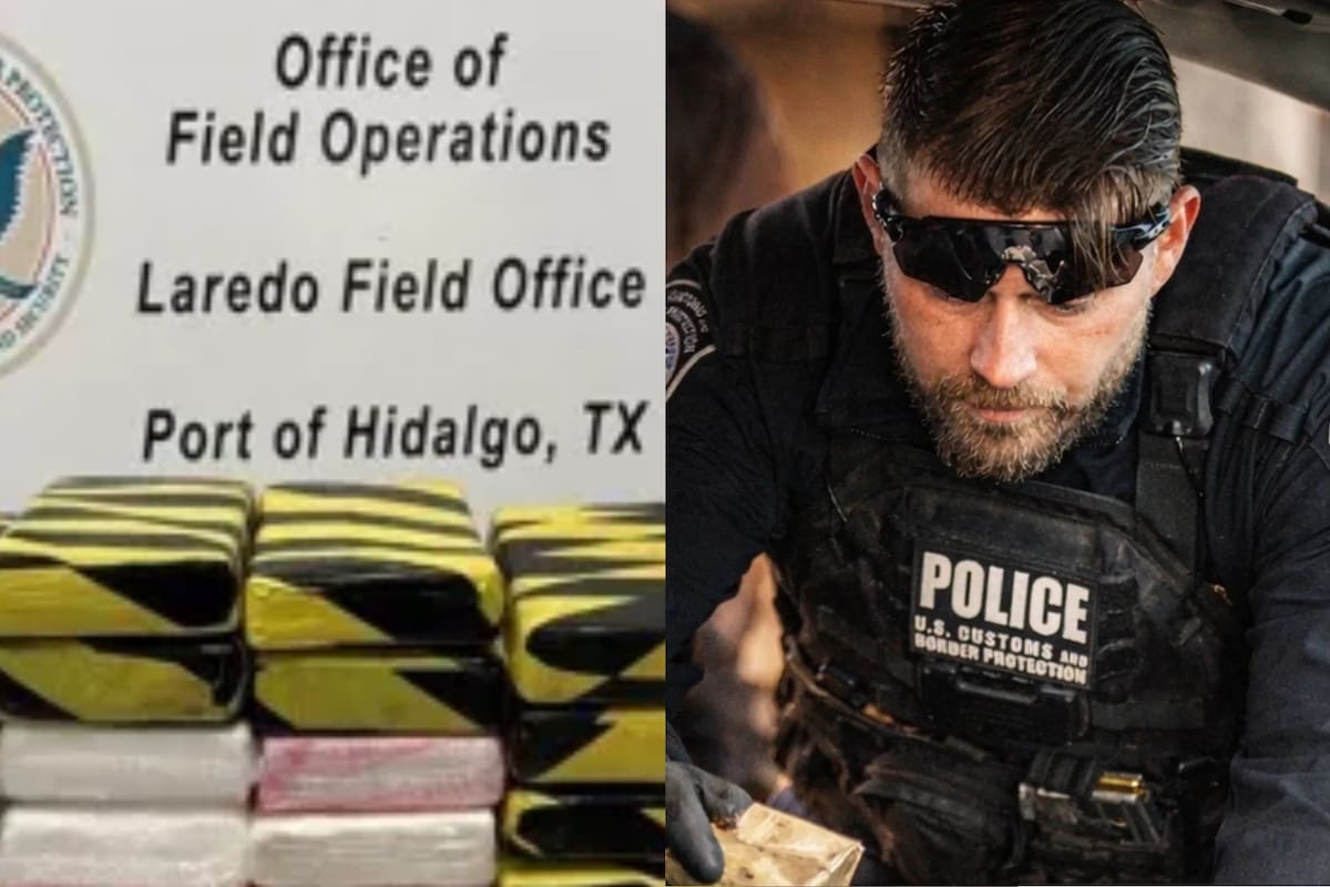 La CBP halló drogas con un valor de más de US$600.000 en una camioneta en Texas