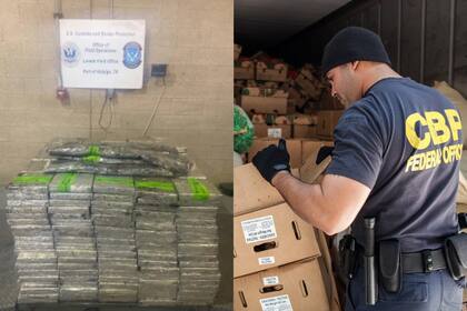 La CBP realizó una importante incautación de droga en el cruce internacional de Pharr, Texas