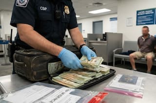 Dijo que no llevaba dinero, pero la CBP encontró más de US$50.000 escondidos