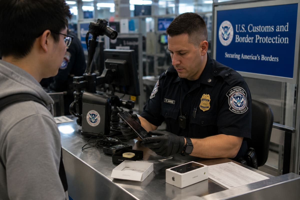 La CBP trabaja con fabricantes tecnológicos para identificar productos electrónicos falsificados que intentan ingresar a Estados Unidos